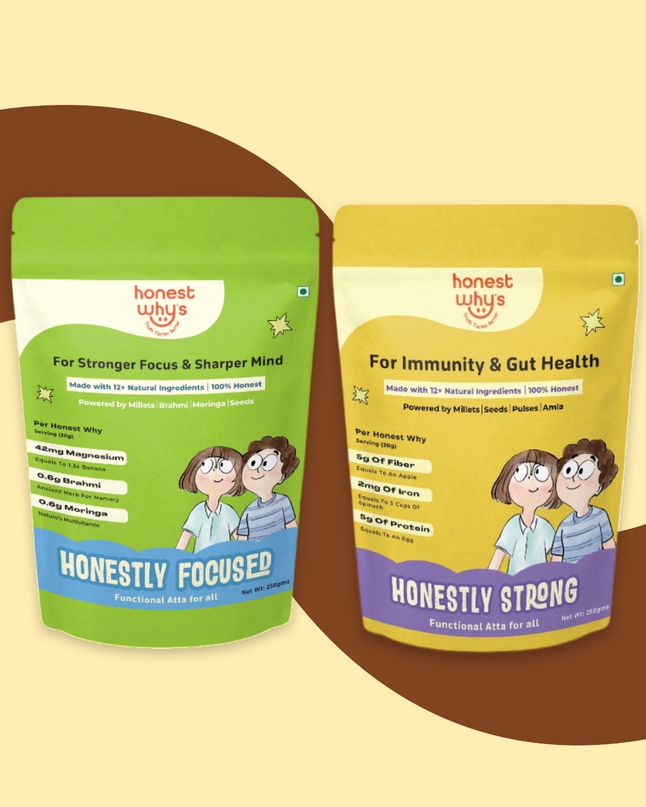 Honestly Growing - Daily Nutrition Atta Combo