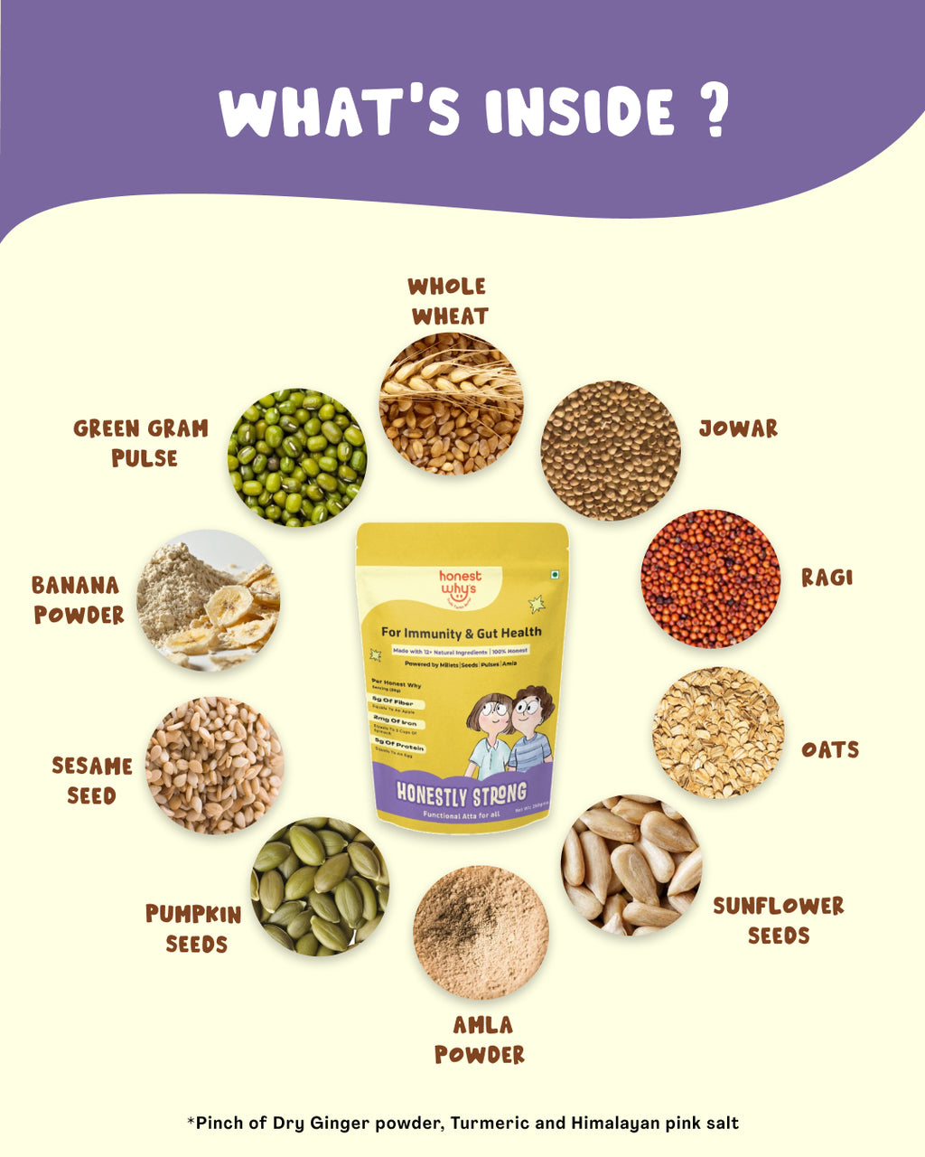 For Immunity & Gut Health- EVERYDAY NUTRITIOUS ATTA